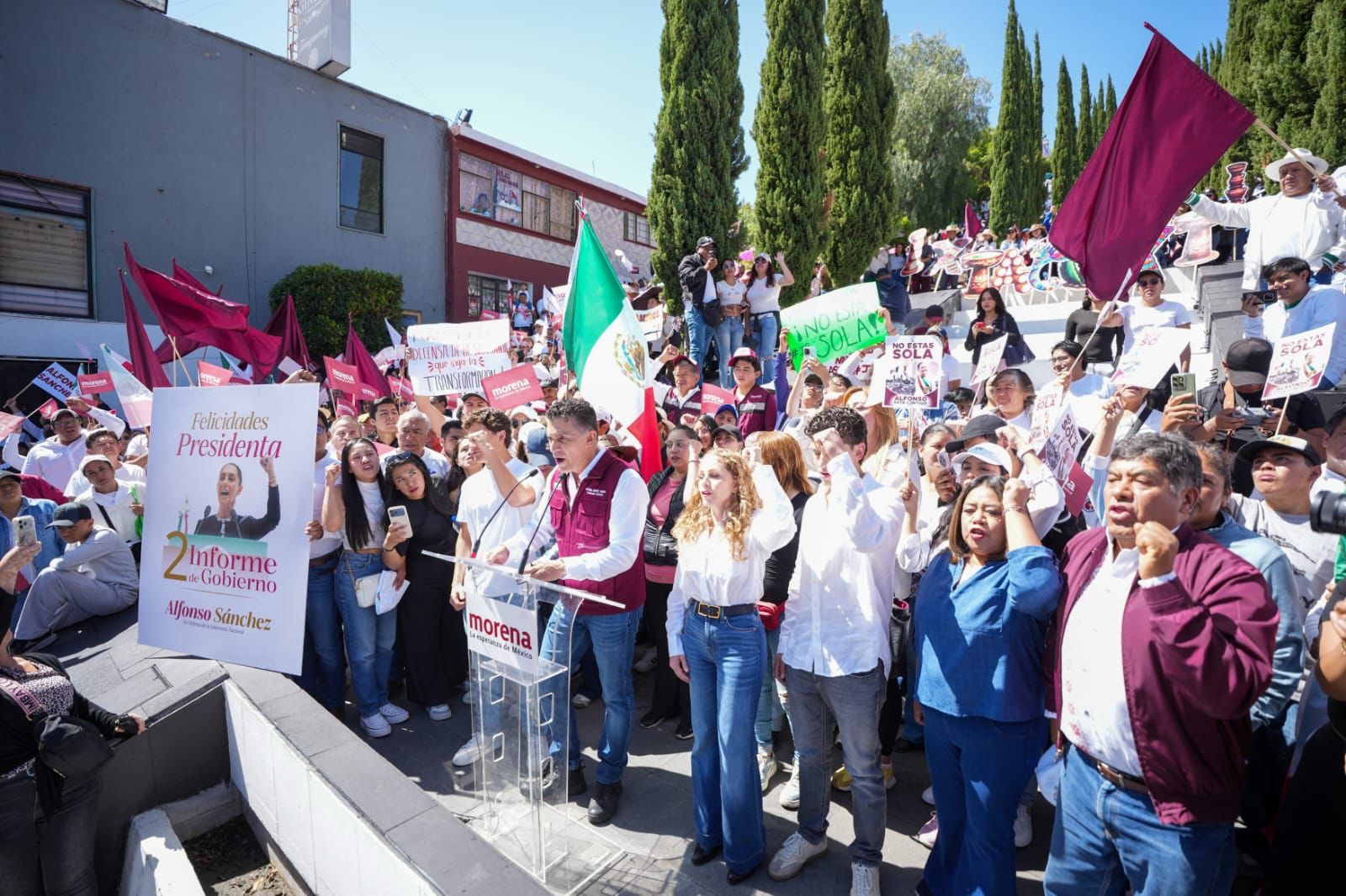 Tlaxcala reconoce liderazgo y resultados de Claudia Sheinbaum: Alfonso Sánchez